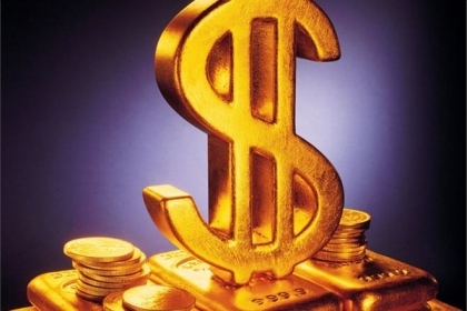 Ціни на золото знижуються через високий курс долара